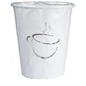 LPS Lowpricesupply 50 PACK - 9 oz. Hotel Motel Room Paper Individually Wrapped Cups Coffee Design Dreams Hot Paper Cups