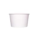 Karat [28oz - 600 ct] Paper Soup Bowls for Hot/ Cold Food - Ideal for Soup, NoodIes, Pasta and Snacks - White (C-KDP28W)