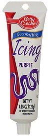 Betty Crocker Decorating Icing Purple (Pack of 2)