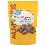 Great Value Cocoa Roasted Almonds, 14 Oz. (Pack of 6)