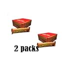SAMBA CARLTON AVELLANA, 2 PACKS. Galleta Cubierta de Chocolate Rellena de Avellana/Chocolate covered wafer cookie filled with hazelnuts, 2 PACKS of 20