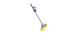 Quickie Automatic 9-Inch Head Roller Mop with Hand Squeeze Feature 54 Inch Length for Home/Bathroom/Kitchen/Tile/Hardwood/House Floors/ Alloy Steel