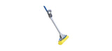 Quickie Automatic 9-Inch Head Roller Mop with Hand Squeeze Feature 54 Inch Length for Home/Bathroom/Kitchen/Tile/Hardwood/House Floors/ Alloy Steel