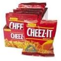 Sunshine 12233 Cheez-It Crackers, 1.5oz Single-Serving Snack Pack, 8/Box