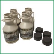 ROTH SUGUARBUSH INC Roth Suguarbush 039953171710 Maple Syrup Jugs With Covers, Plastic, 0.5-Pt, 4-Ct. - Quantity 33
