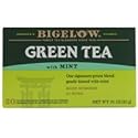 Bigelow Tea Green Tea - with Mint - Case of 6 - 20 BAG