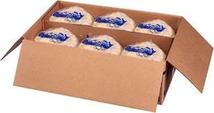 Kronos Frozen Original White Flat Authentic Pita Bread, 7 inch -- 120 per case.