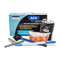 ACS Heavy Duty Liquid Grill Cleaner Kit, Cleaning Pads, Liquid Packs, Squeegee