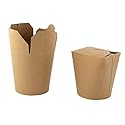 PacknWood 210ASWOK26 26 oz. Kraft Pasta Box