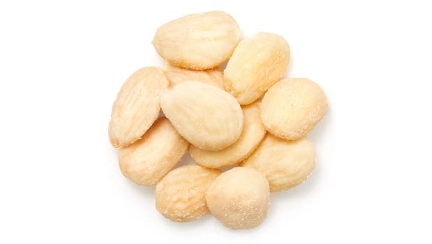 Yupik Roasted Sea Salted Marcona Almonds, 2.2 lb (35.2 oz), Gluten-Free, Vegan, Kosher, Whole Nuts, Salted, Skinless, Blanched, Seasoned Nuts