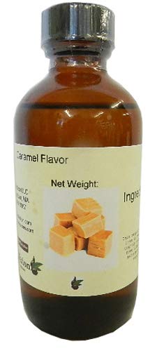 TTB Caramel Flavoring - TTB-Approved Sugar Free Flavoring for Brewing - Baking - Beverages - Ice Cream - Fillings - Non-GMO - Kosher - Vegan - 4 oz