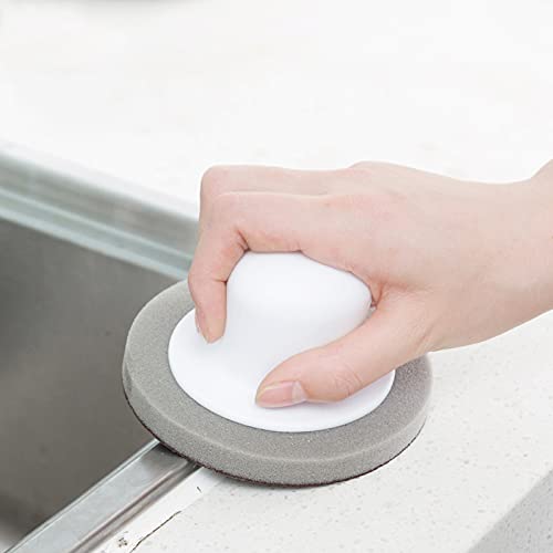 Kitchen Decontamination Magic Scrubber/Magic Brush/Pot Magic Sponge with Handle
