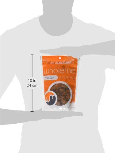 WholeMe, Salted Peanut Chocolate Grain-Free Clusters, 8 oz