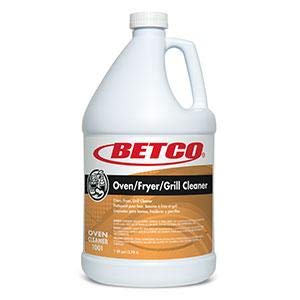 BETCO CORPORATION Oven Fryer Grill Cleaner, Characteristic Scent, 1 Gal Bottle, 4/Carton