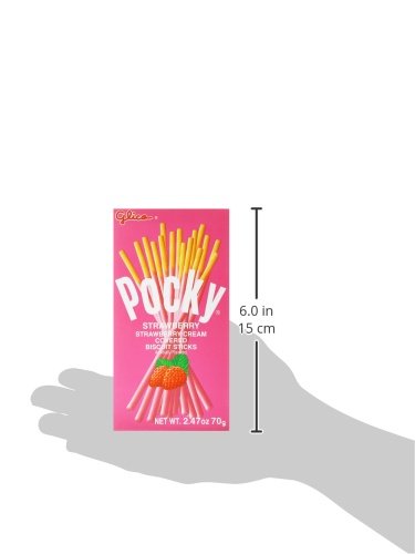 Glico, Strawberry Pocky Sticks, 2.47 oz
