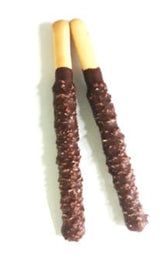 Nicos big choco sticks Popping candy 20ct -Feel the Pop- individually wrapped-Holiday snack for kids & adults - Chocolate candy - Ideal for Christmas