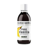 16 oz Pure Vanilla Extract - 100% Real Vanilla Extract - For Cooking, Drinks & Desserts - 100% Vegan, Sugar Free & Kosher - Non-GMO & Gluten-Free