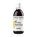 16 oz Pure Vanilla Extract - 100% Real Vanilla Extract - For Cooking, Drinks & Desserts - 100% Vegan, Sugar Free & Kosher - Non-GMO & Gluten-Free
