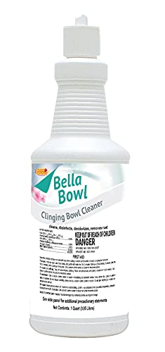 Jani-Source BellaBowl Clinging Toilet Bowl Cleaner & Disinfectant, 1 Quart