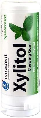 Miradent Xylitol Chew Gum Sprmnt 30 Ct