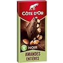 Cote D'Or Cote D’Or Chocolat Noir et Amandes Entieres 180g