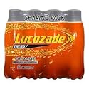 Lucozade Orange 12.85 floz plastic bottles 8 pack Imported from Ireland