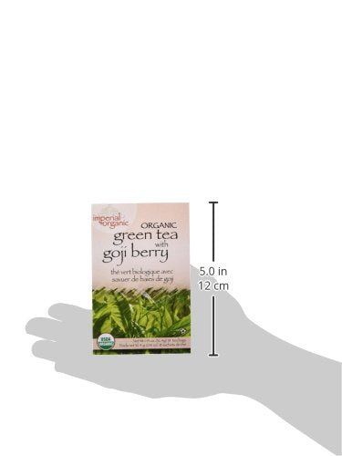 Uncle Lee's Tea Imperial Organic, Green Tea With Goji Berry, 18 Tea Bags, 1.14 oz (32.4 g)