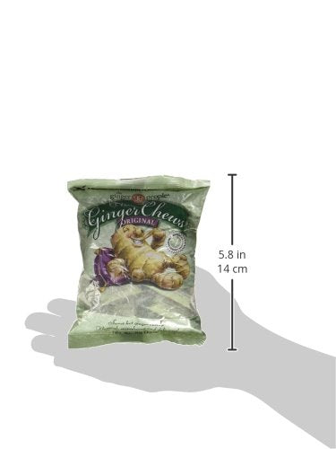 The Ginger People Ginger Chews Original Chewy Ginger Candy 5 oz (141g) Bag