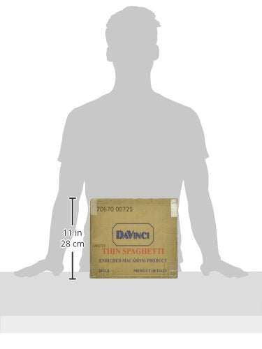 DaVinci Thin Spaghetti Pasta - Case of 20 - 16 oz.