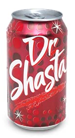 Shasta DR. SHASTA soda, 12-Ounce Cans (Pack of 12)