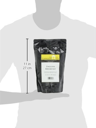 Elmwood Inn Fine Teas English Breakfast Keemun Black Tea, 16-Ounce Pouches