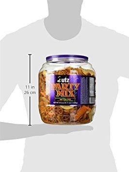 Utz Party Mix, 43 oz Barrel