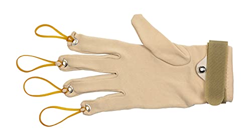Fabrication Enterprises 10-4000R CANDO Standard Finger Flexion Glove; Small and Medium