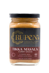 Rupen's Tikka Masala - Spicy Creamy Tomato Indian Curry Sauce, Vegetarian & Gluten-Free 10oz