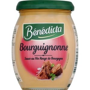 Benedicta Sauce Bourguignonne Au Vin Rouge 250g (Benedicta Bourguignonne Sauce With Red Wine 250g)
