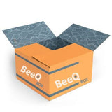 BeeQ BOX - (Pack of 36) Mega Pop Popcorn, Oil and Salt Kits - 8 oz.