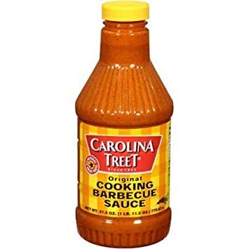 Carolina Treet Cooking Barbecue Sauce, Original Flavor, 27.5 Ounce (Pack of 12)