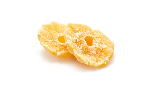 Yupik Pineapple Rings, Sulphite-Free, 2.2 lb (35.2 oz), Gluten-Free, Kosher, Sweetened Tropical Dried Fruits, Sliced Pineapple, Chewy, Source