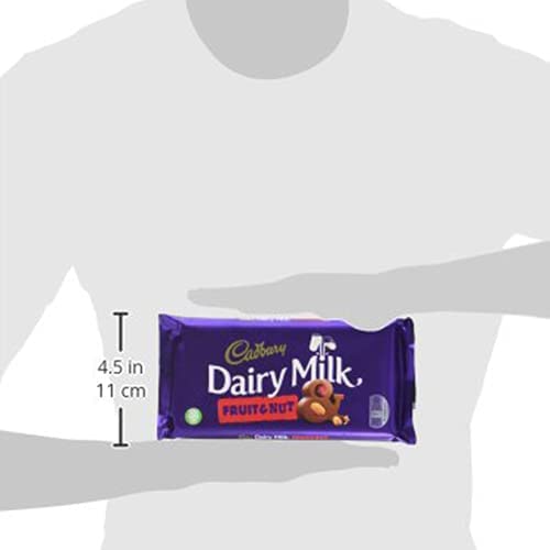 Cadbury Dairy Milk Fruit & Nut 180G (Pack of 2)
