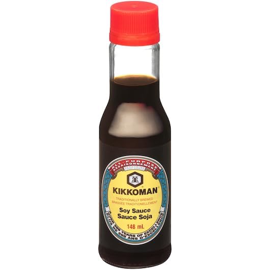 Soy Sauce - Pack of 2 - Traditionally Brewed - Kikkoman Soy Sauce - Perfect for a Variety of Uses -Stay Stocked with a 2 Pack - Delicious Add