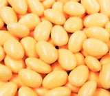 Peach Jordan Almonds by Its Delish, 3 LBS Bulk | Sugared Almond Nut with Sweet Hard Candy Coating - Bulk Wedding Favors, Bridal and Baby Showers