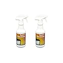 MEECO'S RED DEVIL 701 Wood Stove Glass Cleaner - Removes Creosote, Soot & Smoke from Wood, Pellet, Coal Stoves & Fireplace Inserts (2 Pack, 16 fl oz