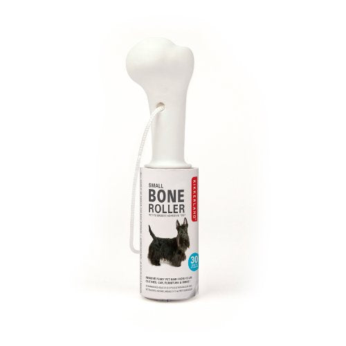 Kikkerland Dog Bone Lint Roller, Small, Set of 2