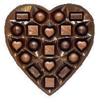 Elmer Chocolate Valentine's Day Teddy Bear Heart Shaped Chocolate Gift Box, 12 Ounce Box