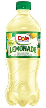 Dole lemonade 20 oz Soda Bottles (Pack of 24)
