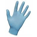 SAS Safety Derma-Lite Powdered Nitrile Gloves - 2XLrg, (6610), Neutral
