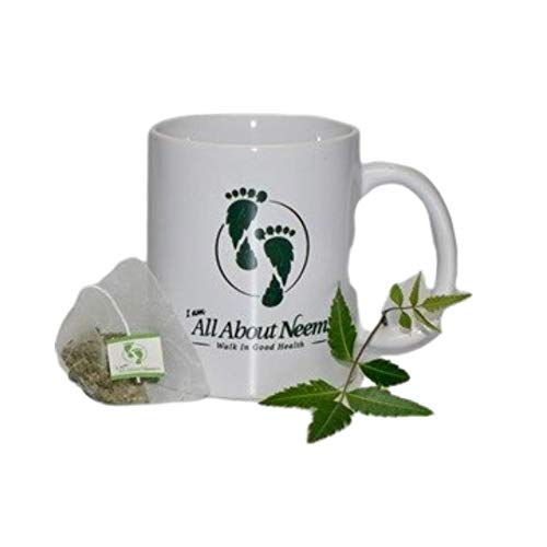 Neem Queen Pyramid Tea Bags (60 Count) Loose Sachet - Organic Premium Quality Caffeine Free - Made in America