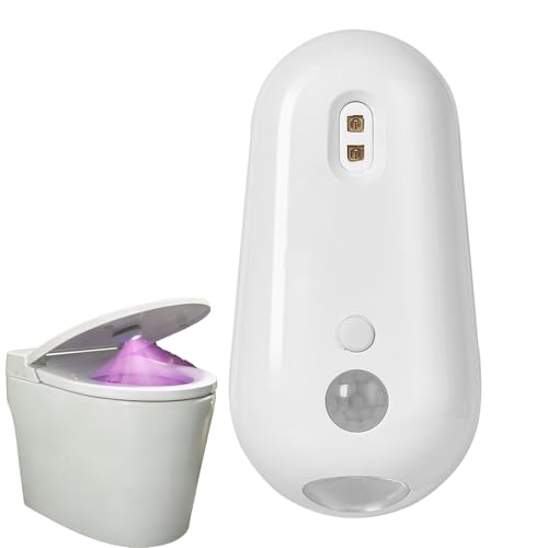 Nolara Self Cleaning UV Toilet Sanitizer and Night Light, Toilet Sanitizer and Night Light, Smart Easy Tool-Free Installation for Restroom, Washing