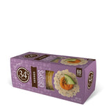 34 Degrees Seeded Crisps | Light & Crunchy Thin Crackers for Charcuterie, Cheese Boards & Entertaining, 6 Pack (4.5oz each)