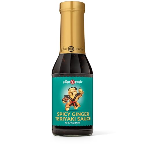 The Ginger People, Sauce Spicy Ginger Teriyaki, 12.7 Fl Oz